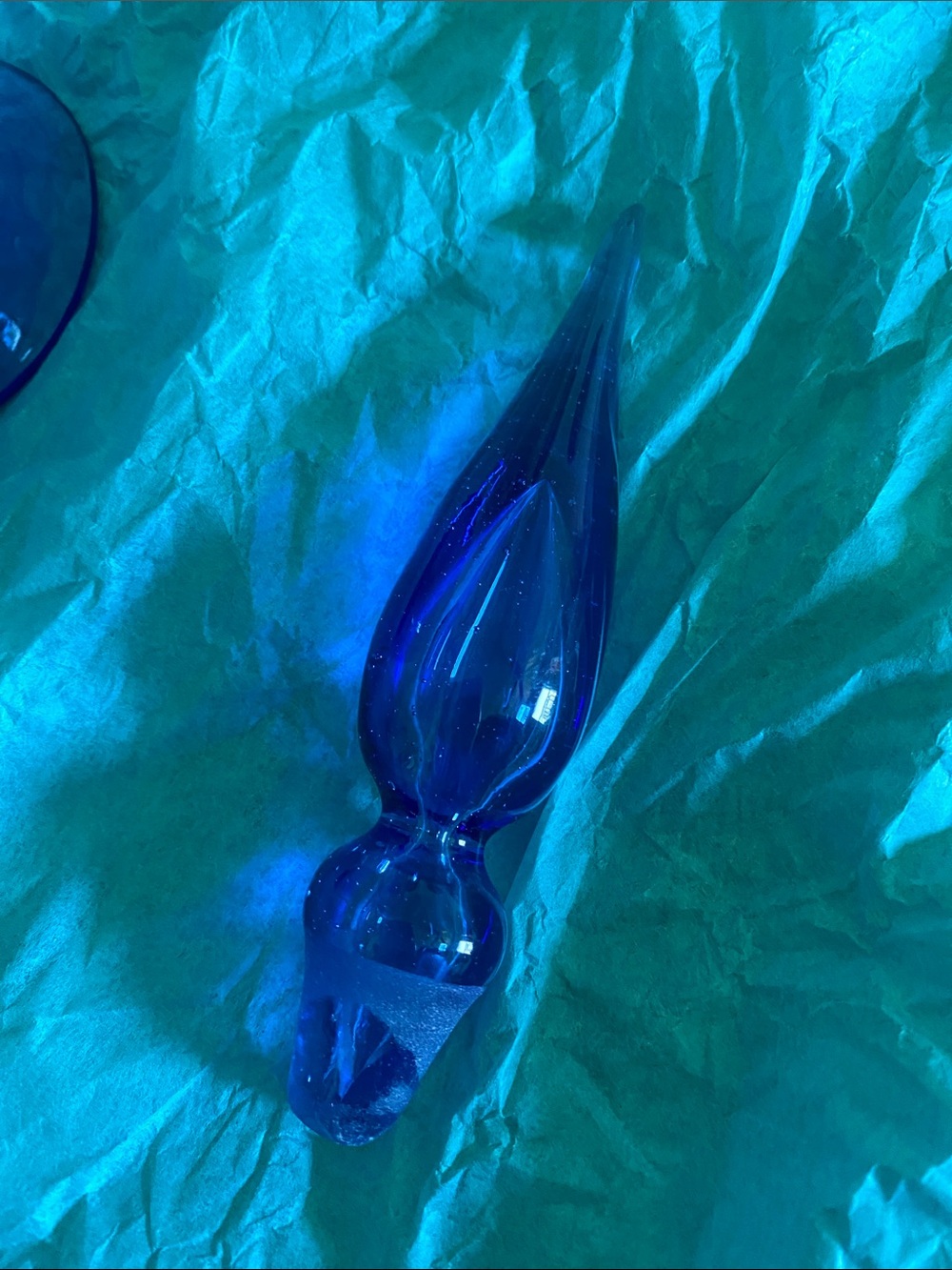 Blenko Vase/Decanter - Picture 4 of 9